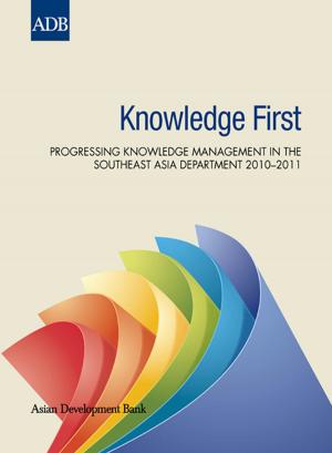 Cover of the book Knowledge First by Satoru Araki, Iris Claus