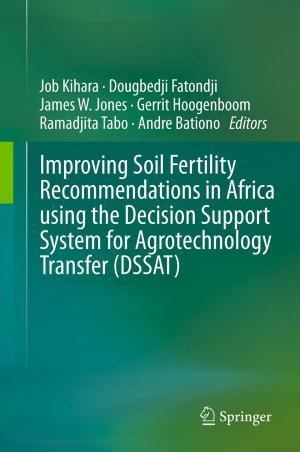 Cover of the book Improving Soil Fertility Recommendations in Africa using the Decision Support System for Agrotechnology Transfer (DSSAT) by Shoshana Gabbay