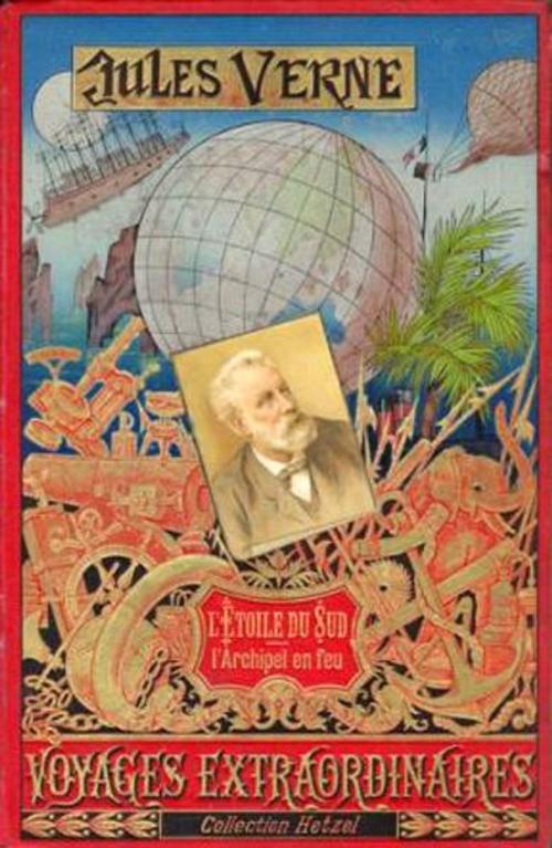 Cover of the book L'Archipel en feu by Jules Verne, Edition Ebooks libres et gratuits
