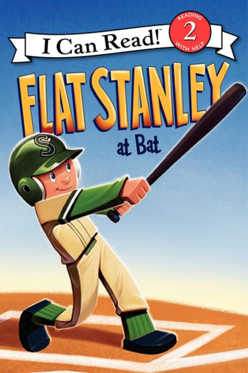 Cover of the book Flat Stanley at Bat by Jeff Brown, HarperCollins