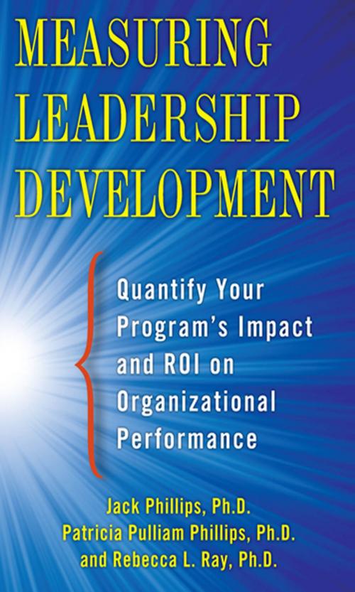 Cover of the book Measuring Leadership Development: Quantify Your Program's Impact and ROI on Organizational Performance by Jack Phillips, Patti Phillips, Rebecca Ray, McGraw-Hill Education