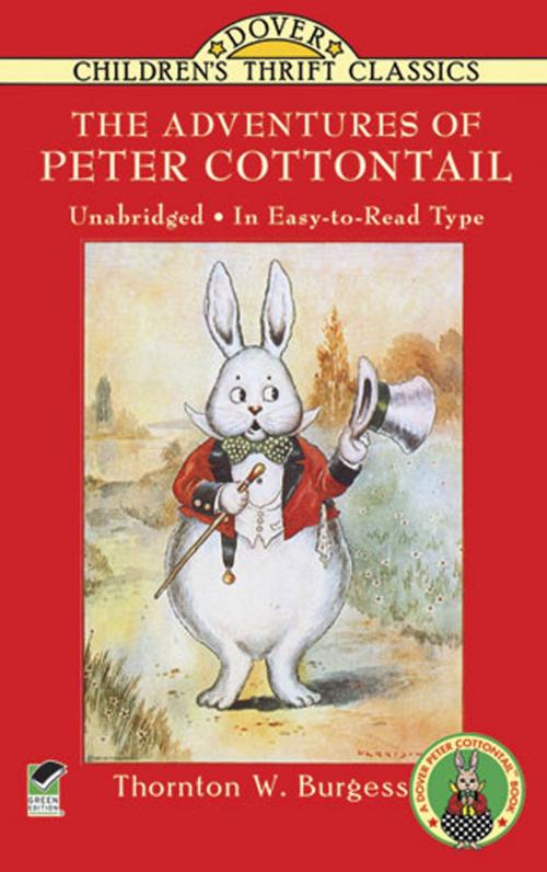 Cover of the book The Adventures of Peter Cottontail by Thornton W. Burgess, Dover Publications