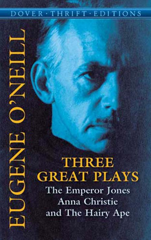 Cover of the book Three Great Plays by Eugene O'Neill, Dover Publications