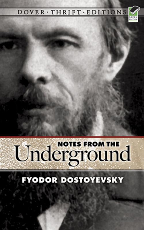 Cover of the book Notes from the Underground by Fyodor Dostoyevsky, Dover Publications