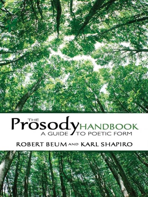 Cover of the book The Prosody Handbook by Robert Beum, Karl Shapiro, Dover Publications