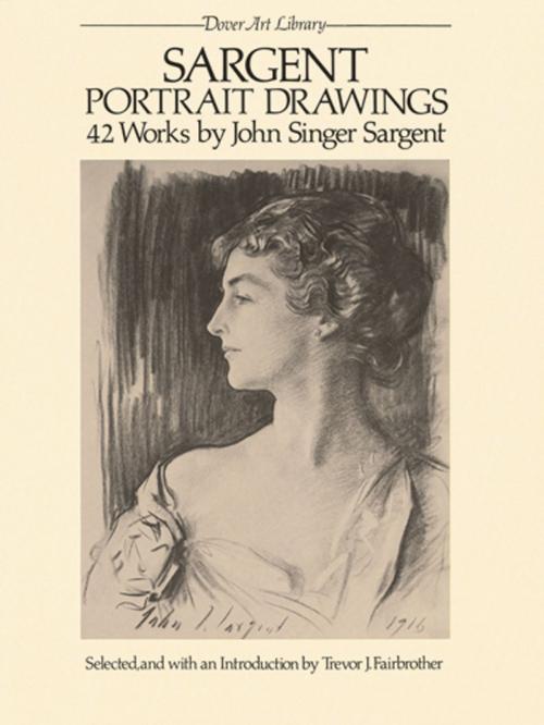 Cover of the book Sargent Portrait Drawings by John Singer Sargent, Dover Publications