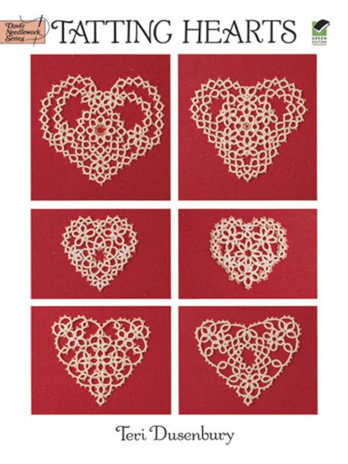 Cover of the book Tatting Hearts by Teri Dusenbury, Dover Publications