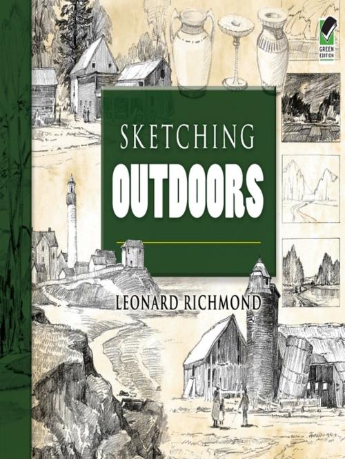 Cover of the book Sketching Outdoors by Leonard Richmond, Dover Publications