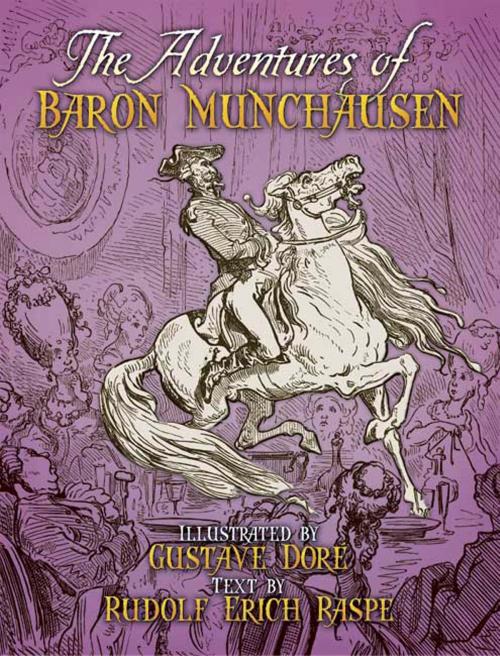 Cover of the book The Adventures of Baron Munchausen by Rudolf Erich Raspe, Dover Publications