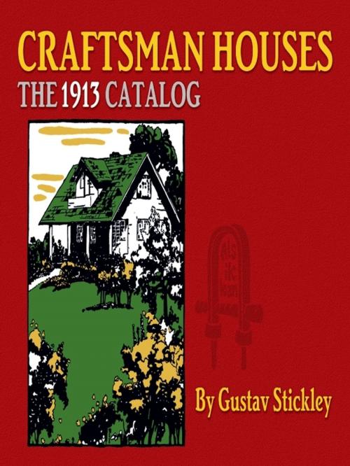 Cover of the book Craftsman Houses by Gustav Stickley, Dover Publications