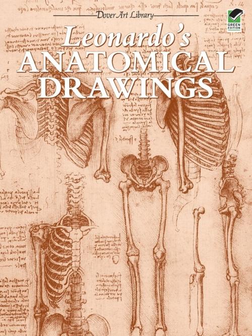 Cover of the book Leonardo's Anatomical Drawings by Leonardo da Vinci, Dover Publications