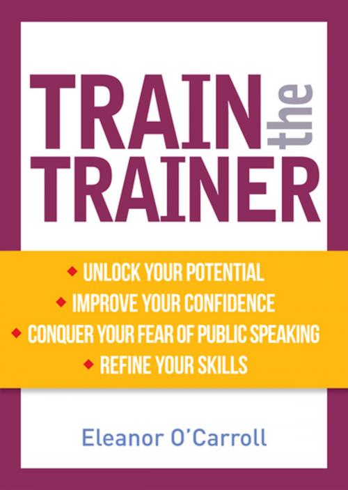 Cover of the book Train the Trainer by Eleanor O'Carroll, BA, MA, H.Dip, Dip. TEFL, Gill Books