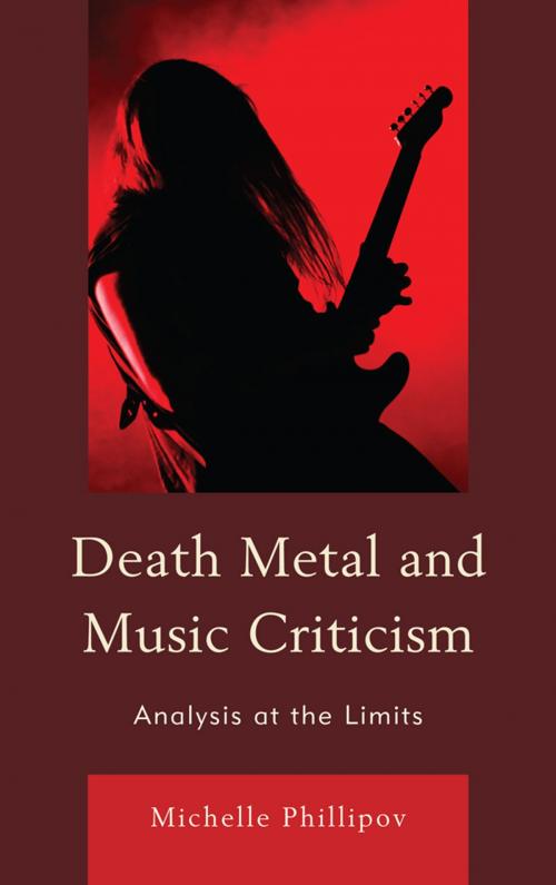 Cover of the book Death Metal and Music Criticism by Michelle Phillipov, Lexington Books
