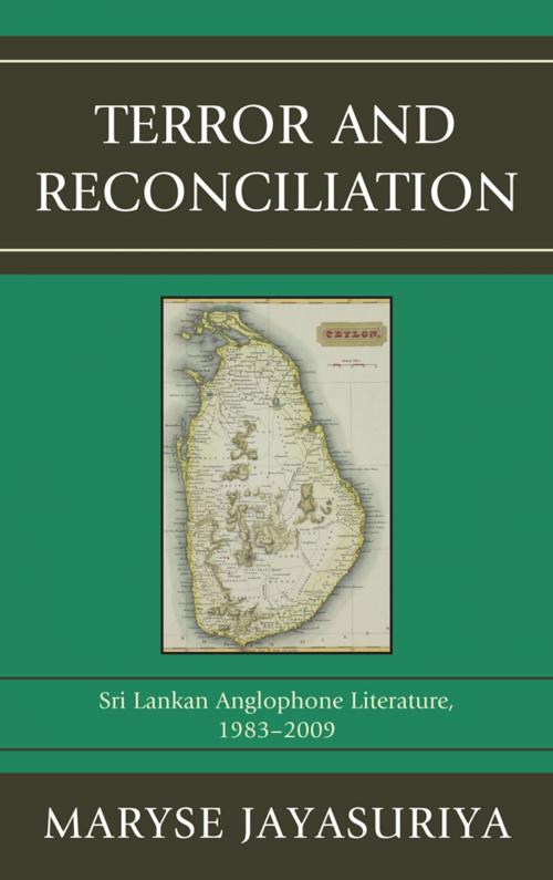 Cover of the book Terror and Reconciliation by Maryse Jayasuriya, Lexington Books