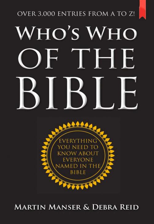 Cover of the book Who's Who of the Bible by Martin H. Manser, Debra Reid, Lion Hudson