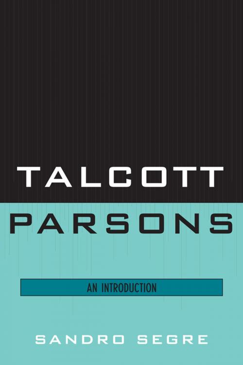 Cover of the book Talcott Parsons by Sandro Segre, UPA