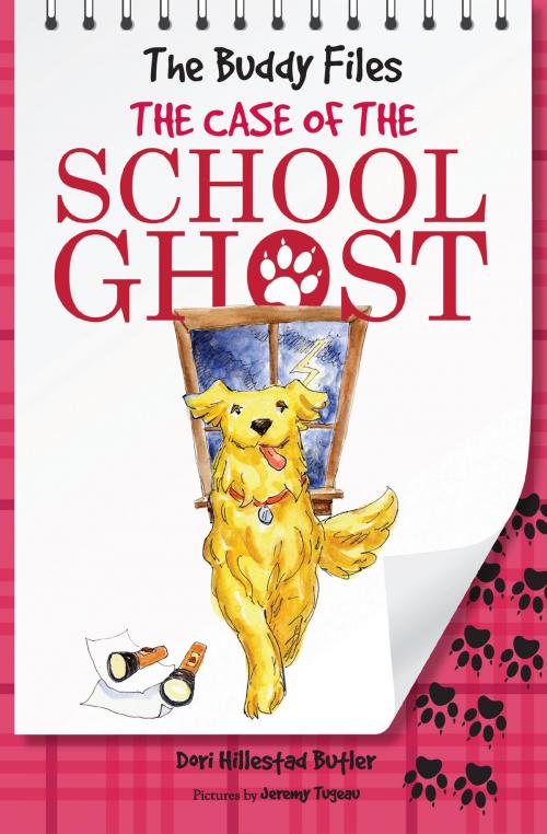 Cover of the book The Case of School Ghost by Dori Hillestad Butler, Jeremy Tugeau, Albert Whitman & Company