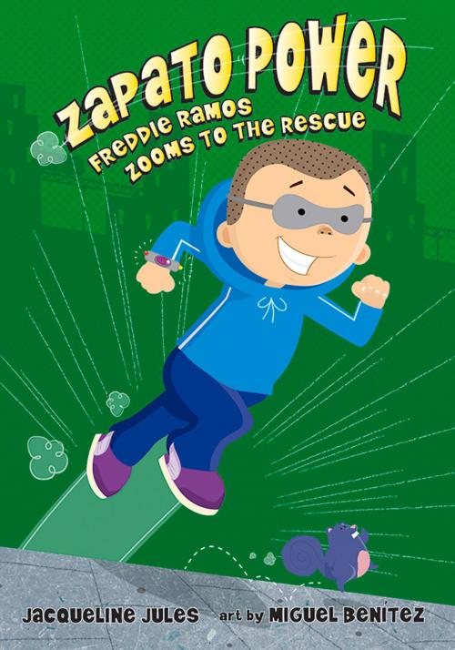 Cover of the book Freddie Ramos Zooms to the Rescue by Jacqueline Jules, Miguel Benitez, Albert Whitman & Company