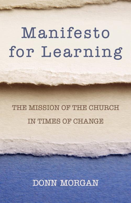 Cover of the book Manifesto for Learning by Donn Morgan, Church Publishing Inc.