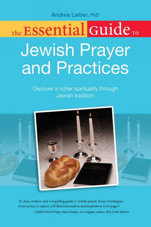 Cover of the book The Essential Guide to Jewish Prayer and Practices by Andrea Lieber Ph.D., DK Publishing