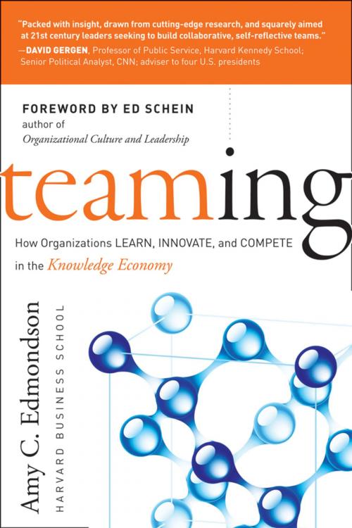 Cover of the book Teaming by Amy C. Edmondson, Wiley