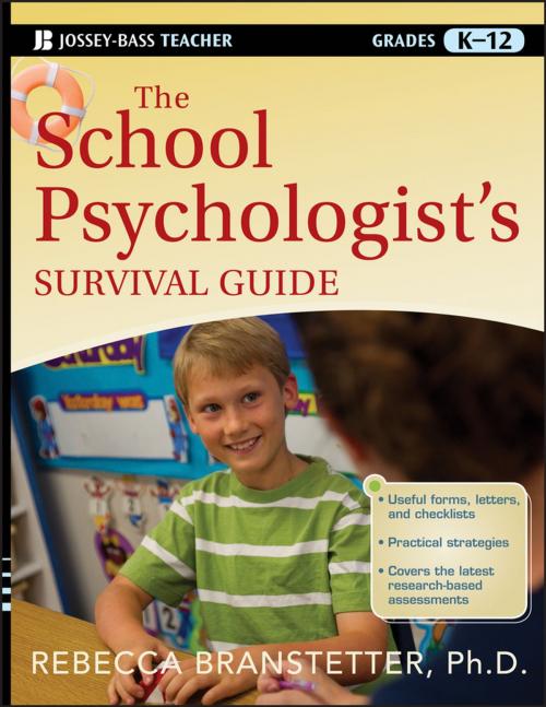 Cover of the book The School Psychologist's Survival Guide by Rebecca Branstetter, Wiley