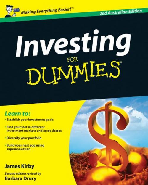 Cover of the book Investing For Dummies by James Kirby, Barbara Drury, Wiley
