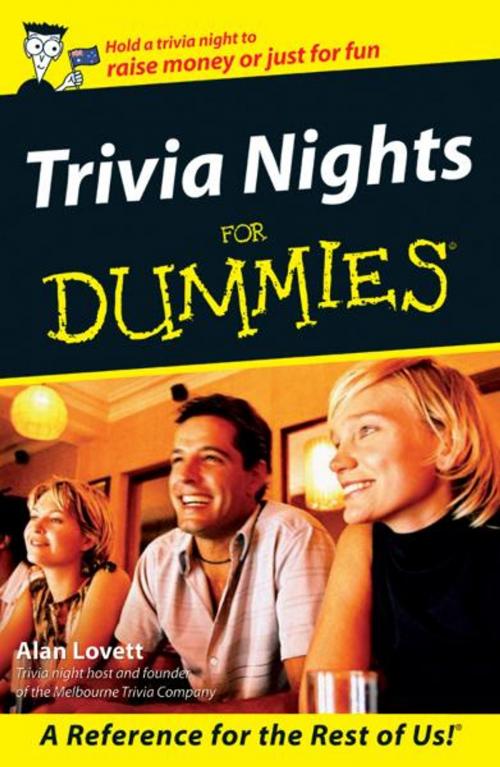 Cover of the book Trivia Nights For Dummies by Alan Lovett, Wiley