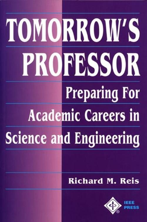 Cover of the book Tomorrow's Professor by Richard M. Reis, Wiley