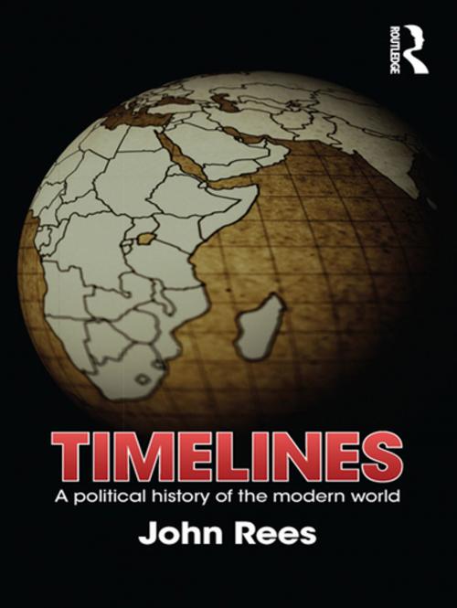 Cover of the book Timelines by John Rees, Taylor and Francis