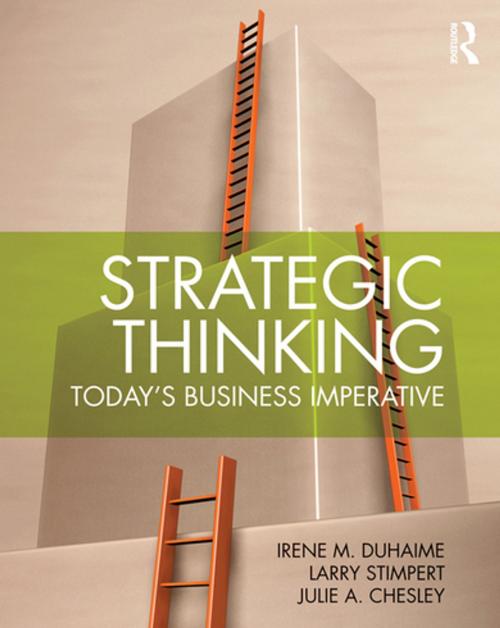 Cover of the book Strategic Thinking by Irene M. Duhaime, Larry Stimpert, Julie Chesley, Taylor and Francis