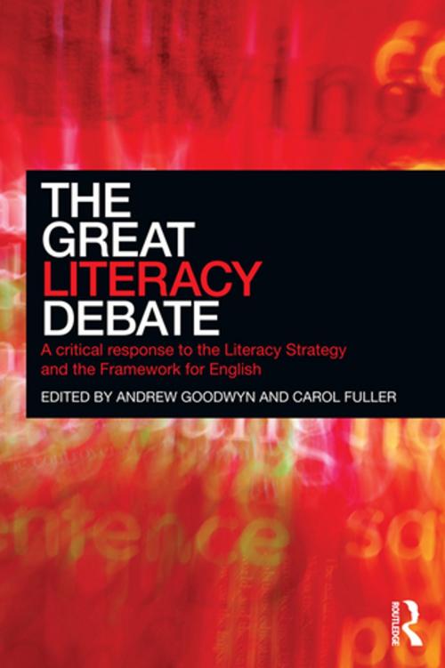 Cover of the book The Great Literacy Debate by , Taylor and Francis