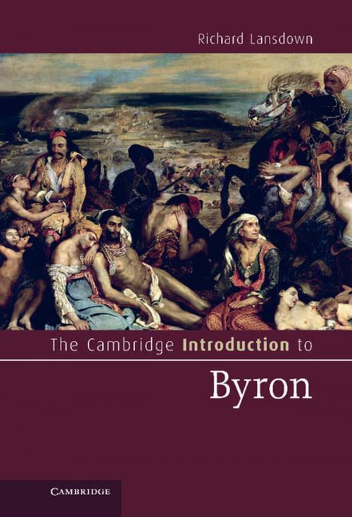 Cover of the book The Cambridge Introduction to Byron by Professor Richard Lansdown, Cambridge University Press