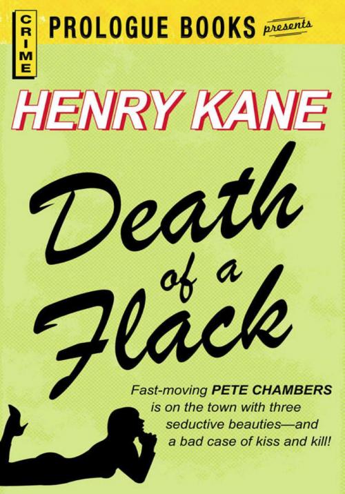 Cover of the book Death of a Flack by Henry Kane, Adams Media