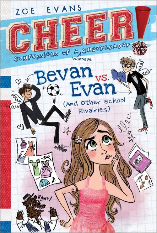Cover of the book Bevan vs. Evan by Zoe Evans, Simon Spotlight