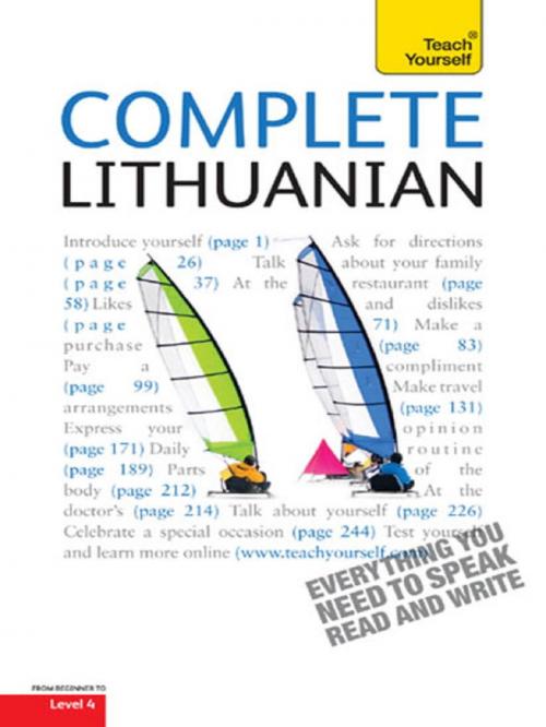 Cover of the book Complete Lithuanian Beginner to Intermediate Course by Meilute Ramoniene, Virginija Stumbriene, John Murray Press