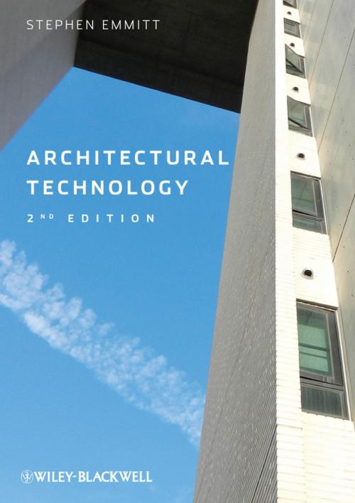 Cover of the book Architectural Technology by Stephen Emmitt, Wiley