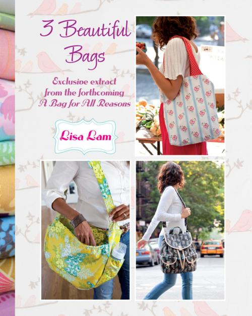 Cover of the book 3 Beautiful Bags by Lisa Lam, F+W Media
