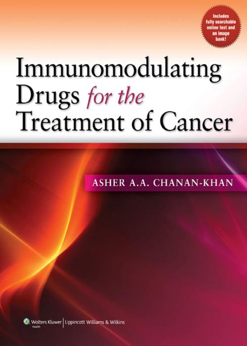 Cover of the book Immunomodulating Drugs for the Treatment of Cancer by Asher A.A. Chanan-Khan, Wolters Kluwer Health