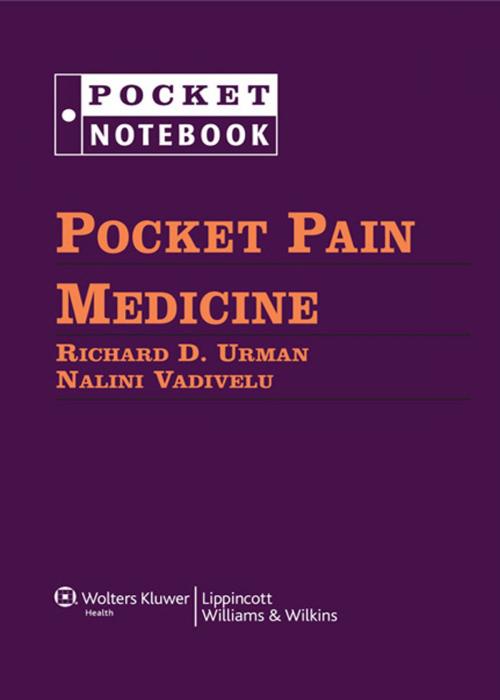 Cover of the book Pocket Pain Medicine by Richard D. Urman, Wolters Kluwer Health