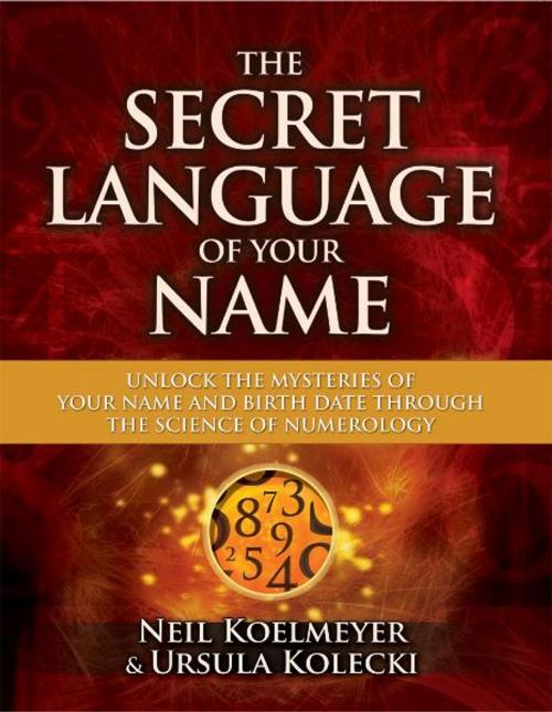 Cover of the book The Secret Language of Your Name by Neil Koelmeyer, Ursula Kolecki, Atria Books/Beyond Words