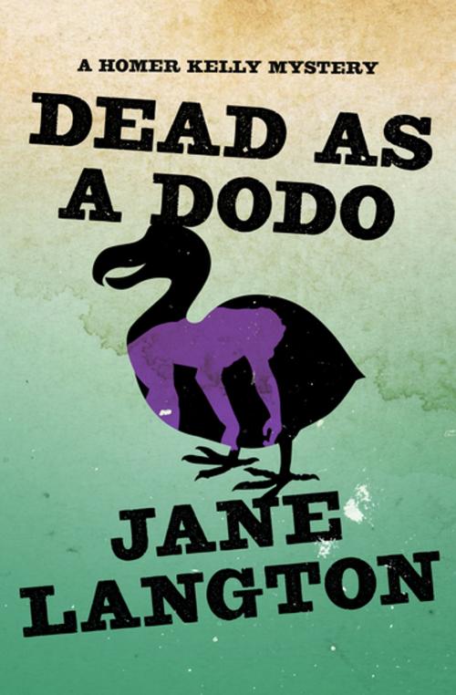 Cover of the book Dead as a Dodo by Jane Langton, MysteriousPress.com/Open Road