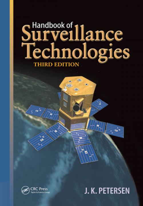 Cover of the book Handbook of Surveillance Technologies by J.K. Petersen, CRC Press