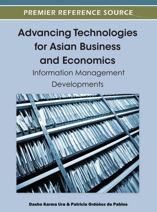 Cover of the book Advancing Technologies for Asian Business and Economics by , IGI Global