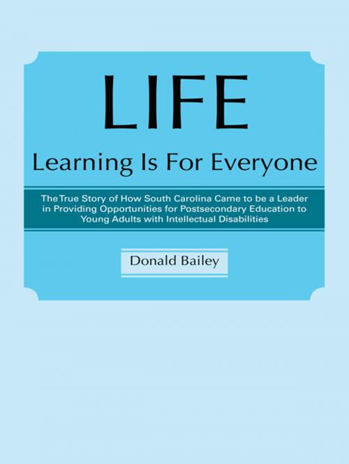 Cover of the book Life Learning Is for Everyone by Donald Bailey, iUniverse