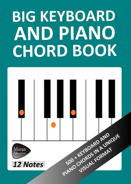 Cover of the book Big Keyboard and Piano Chord Book: 500+ Keyboard and Piano Chords in a Unique Visual Format by Richard Moran, Richard Moran