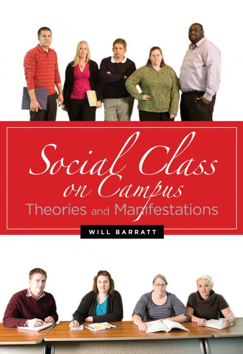 Cover of the book Social Class on Campus by Will Barratt, Stylus Publishing