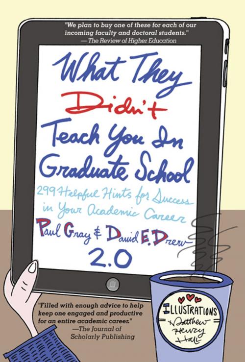 Cover of the book What They Didn't Teach You in Graduate School by Paul Gray, David E. Drew, Stylus Publishing