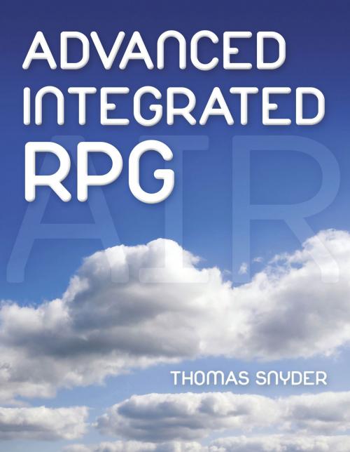 Cover of the book Advanced Integrated RPG by Thomas Snyder, Mc Press