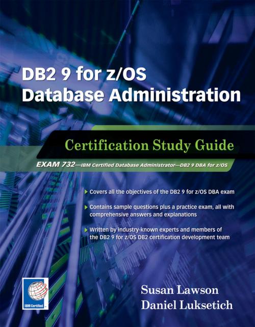 Cover of the book DB2 9 for z/OS Database Administration by Susan Lawson, Daniel Luksetich, Mc Press